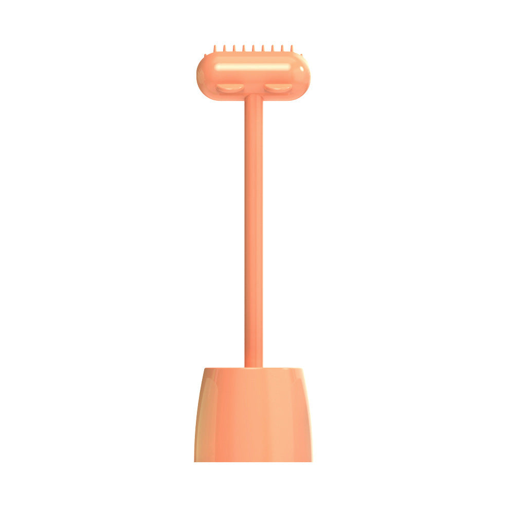 Pet Supplies Comb Sticker Creative Funny Cat Toy Pets Toys Pets DealSniper.net Orange