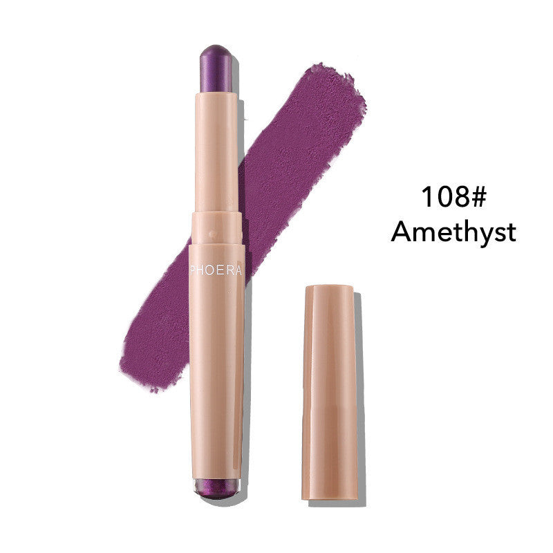 New Monochrome Lipstick Eyeshadow Stick Makeup Beauty DealSniper.net 108Amethyst