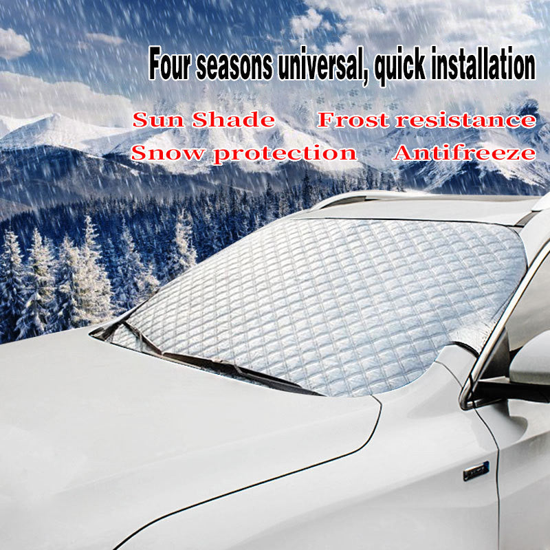 Car Covers Car Windscreen Cover Anti Snow Frost Ice Windshield Vehicle DealSniper.net