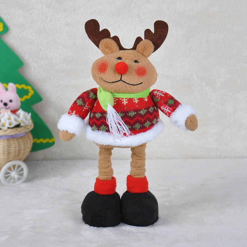 Christmas Decorations Gifts Ornaments Retractable Holidays DealSniper.net Red Elk