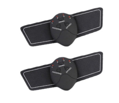 EMS Hip Muscle Training Stimulator Trainer Abs Fitness Massager Sports DealSniper.net Six arms pasted with battery