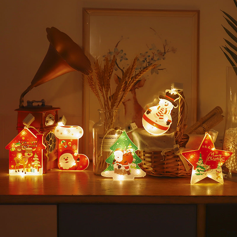 Fairy Lights LED Star Snowflake Curtain String Lights Christmas Holidays DealSniper.net