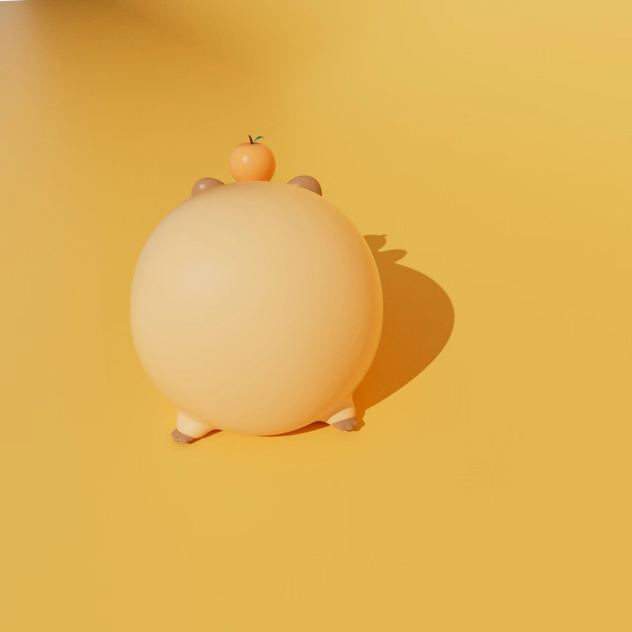 Silicone Children's Cartoon Bedroom Emotional Small Night Lamp Home Decor Gym From House