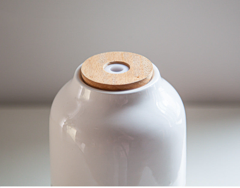 Solid Wood Ceramic Aromatherapy Humidifier Home DealSniper.net