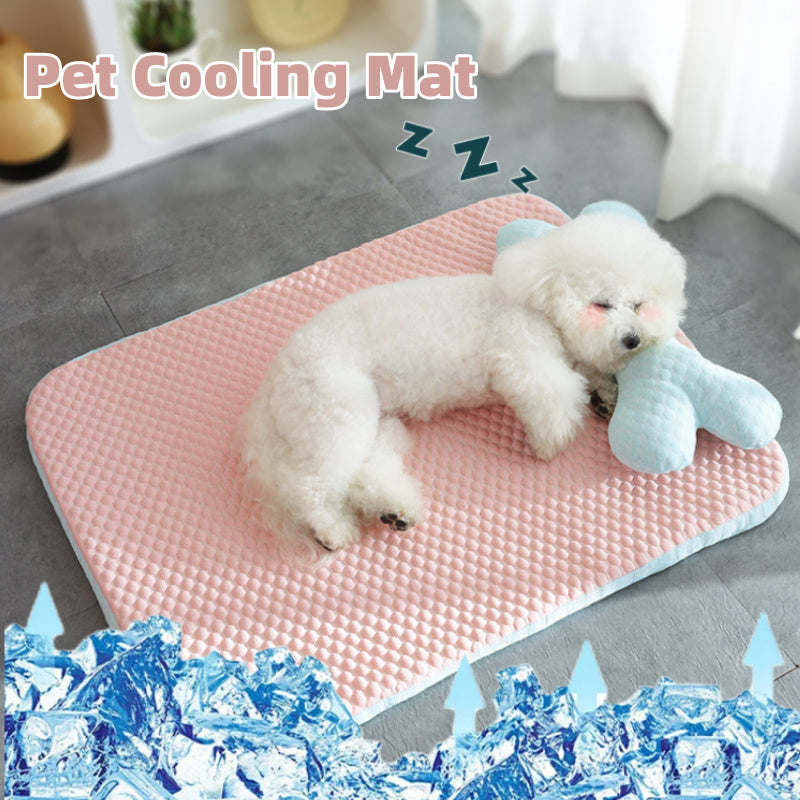 Dog Bed Breathable Cooling Spring Summer Pet Sleeping Mat Pets DealSniper.net