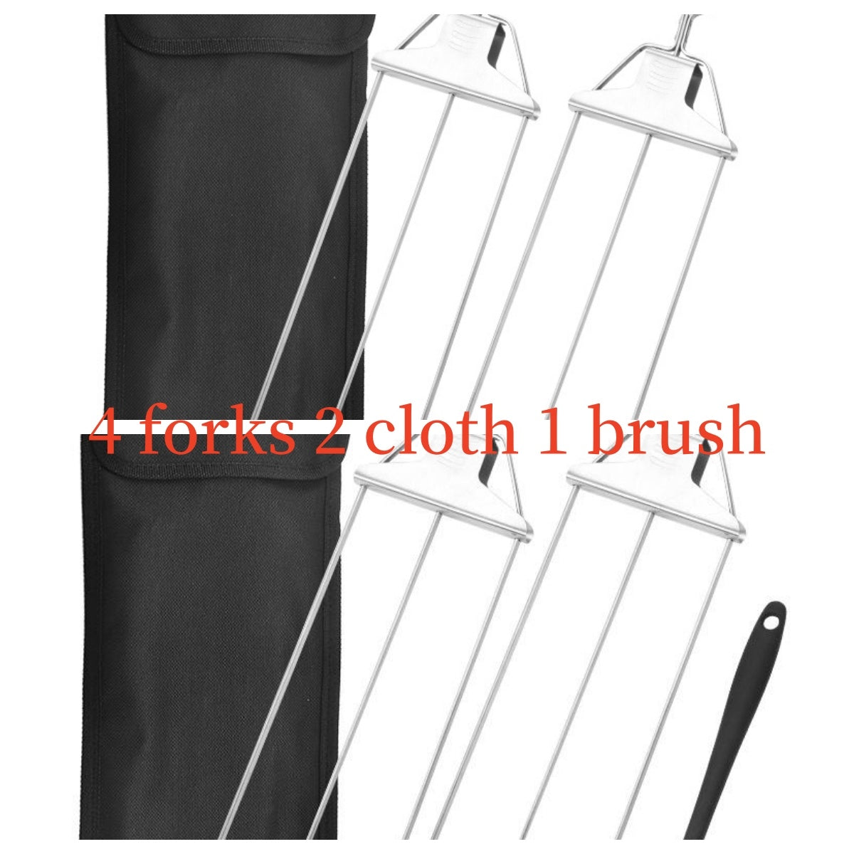 3-Prong Skewer Stick Needles Kebab 3 Way Forks House DealSniper.net Set C