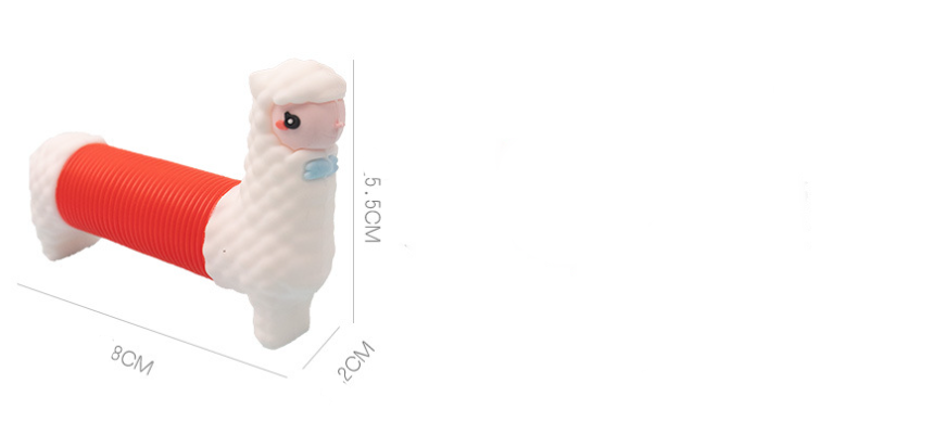 3D PopTube Silicone Alpaca Push It Bubble Balls Decompression Gifts Holidays dealsniper-net