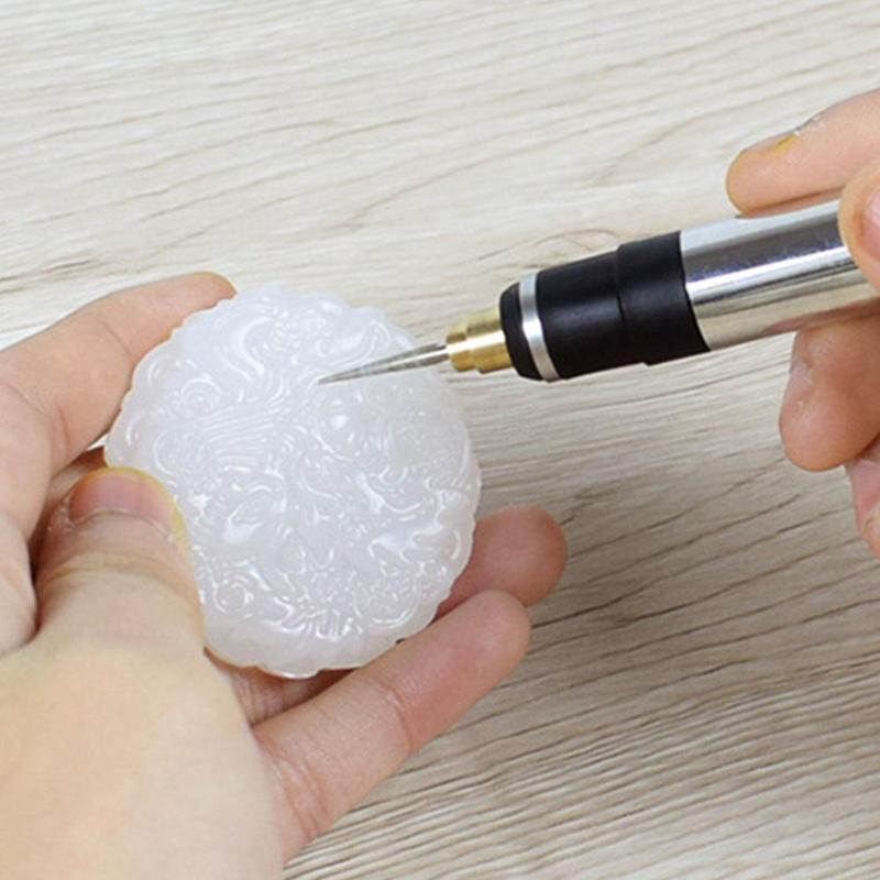 25W Wireless Electric Grinder Mini Electric Engraving Pen Micro Drilling Diy Pen Hobby dealsniper-net