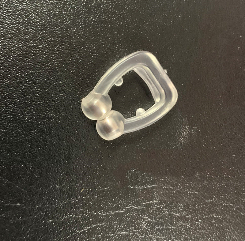 Silicone Magnetic Anti Snore Stop Snoring Nose Clip Sleep Tray Sleeping Aid Apnea Guard Night Device Health DealSniper.net Single product inner core
