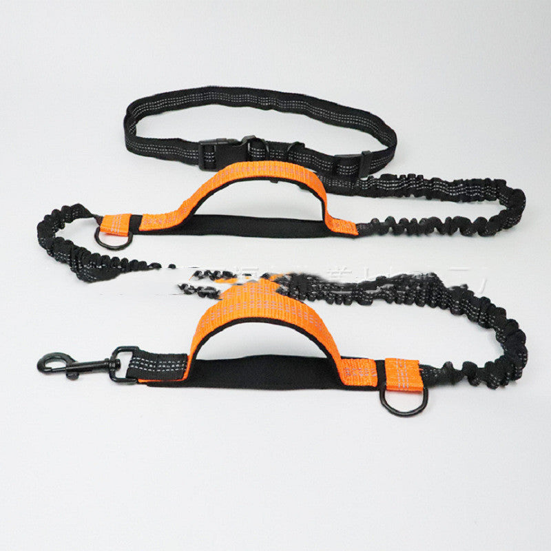 Pet Products Pet Traction Rope Multifunctional Pets DealSniper.net Fluorescent orange