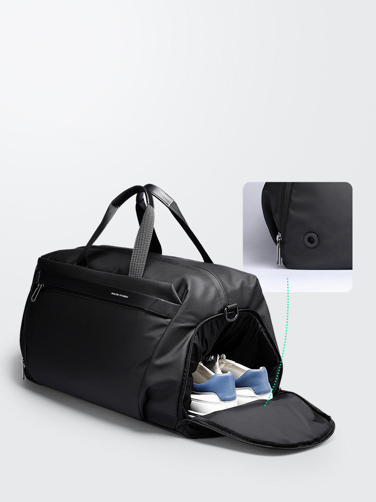 Travel Bag Men's Large Capacity Business Dry Wet Separation Travel dealsniper-net