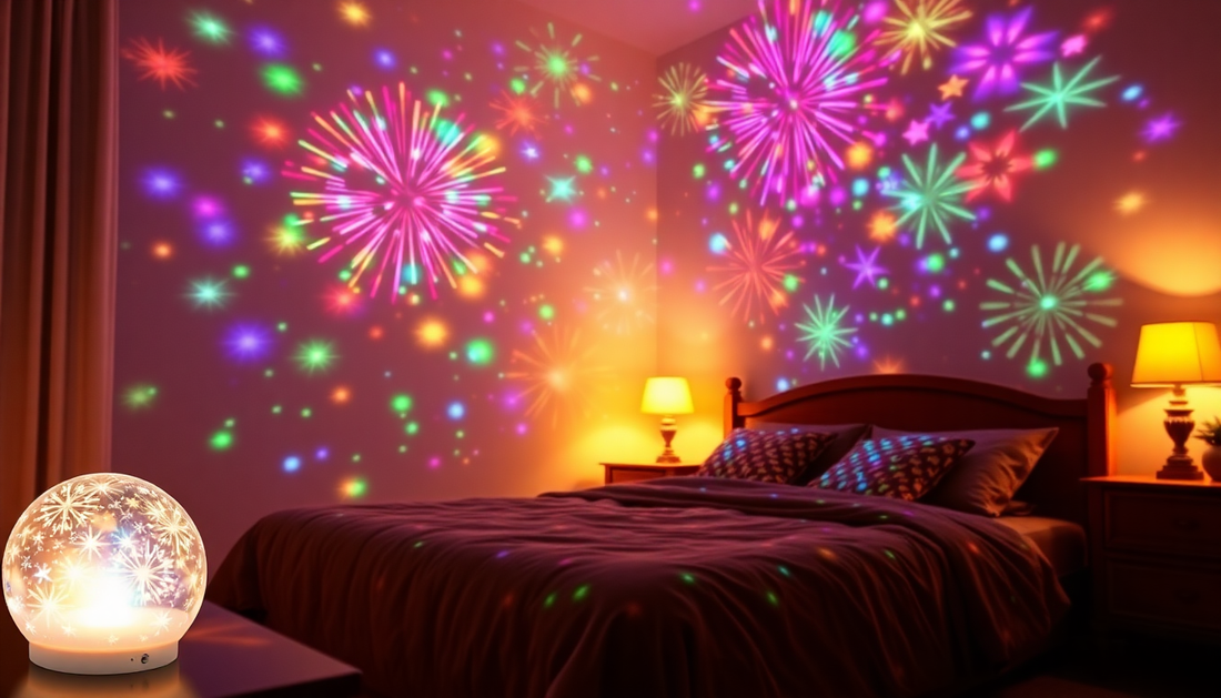 Illuminate Your Home with the Mesmerizing USB 3D Firework Crystals Ball Night Light