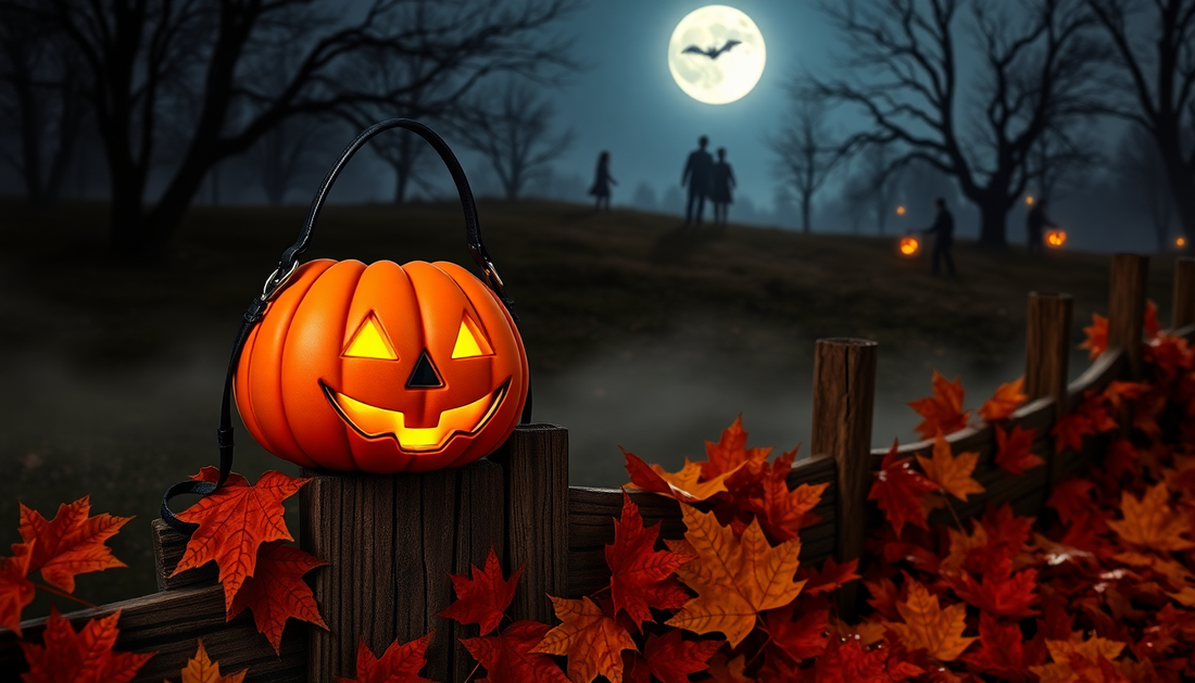 Unleash Your Halloween Spirit with the Pumpkin-Inspired Shoulder Bag from DealSniper.net