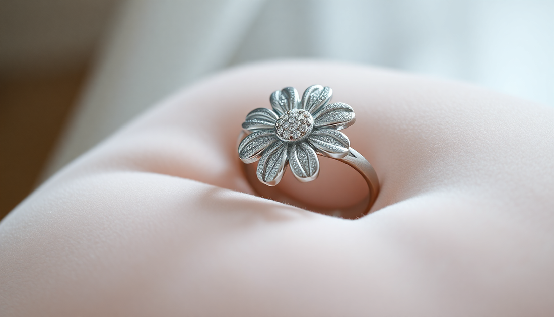 Elevate Your Style with Korean Daisy Flower Rings: Discover the Perfect Accessory for Any Occasion