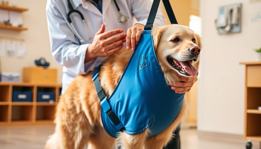 Unleash Your Pup's Mobility: The Ultimate Portable Dog Sling for Rear Leg Support