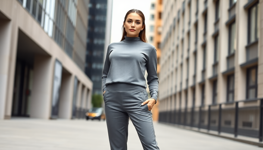 Elevate Your Style: Discover the Versatile Charm of the Women's Stand Collar Sports Suit