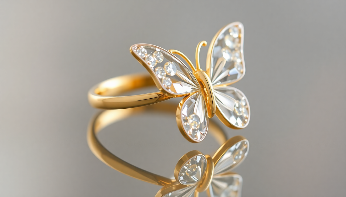 Elevate Your Style with DealSniper's Enchanting Butterfly Rings