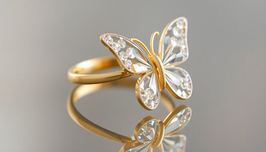 Elevate Your Style with DealSniper's Enchanting Butterfly Rings