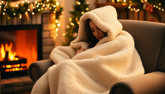 Snipe the Perfect Gift: The Krifey Wearable Blanket Hoodie at DealSniper.net