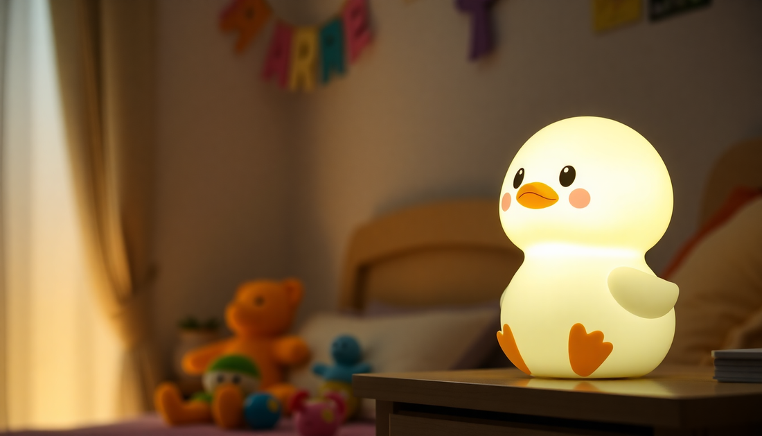 Illuminate Your Child's Room with the Adorable Duck LED Night Light from DealSniper.net