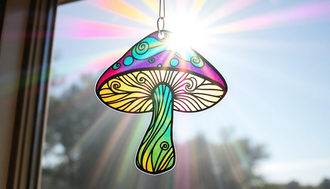 Elevate Your Home with the Colorful Suncatcher Rainbow Prism Mushroom: Daily Discounts and Flash Sales at DealSniper.net