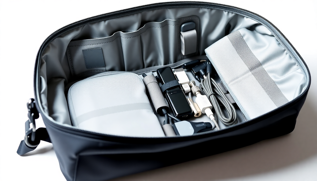 Conquer the Chaos: The Ultimate Travel Electronics Organizer Bag