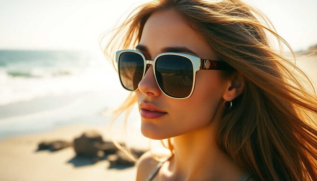 Slay the Summer in Style: Vintage Half Frame Sunglasses for the Modern Woman