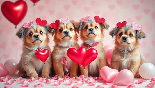 Unleash the Love: Celebrate Valentine's Day with Your Furry Companions