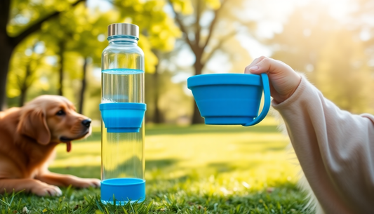 Unleash Your Pup's Thirst: The Ultimate 800ml Dog Water Bottle Companion