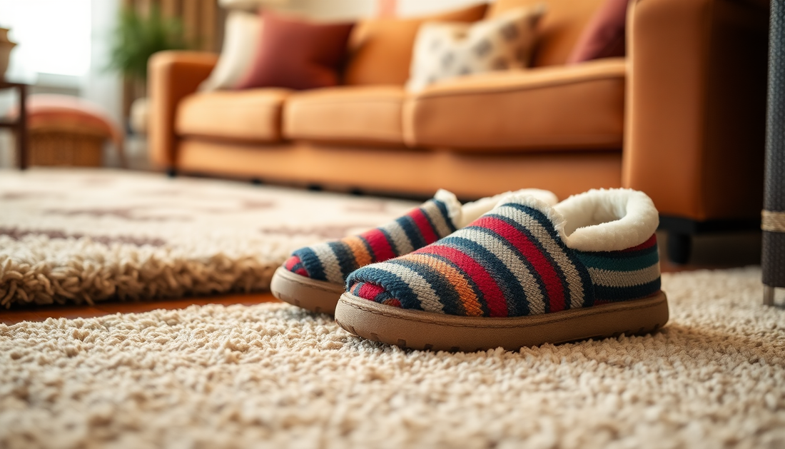 Cozy Feet, Happy Heart: Discover the Perfect Striped Slippers for Women