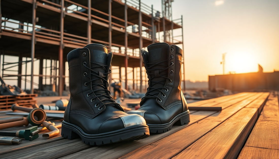 Elevate Your Workday with the Ultimate Men's High Top Safety Shoes