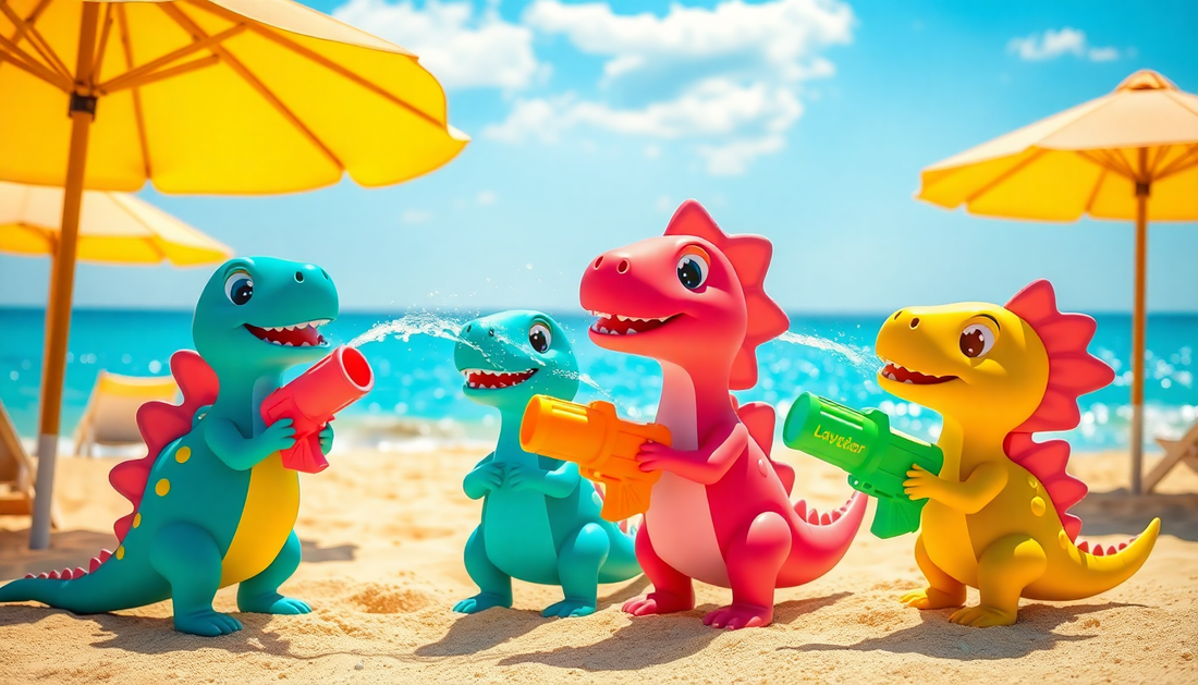 Unleash the Dino-Mite Fun: Discover the Ultimate Baby Dinosaur Water Gun Toys for Kids' Summer Splash!