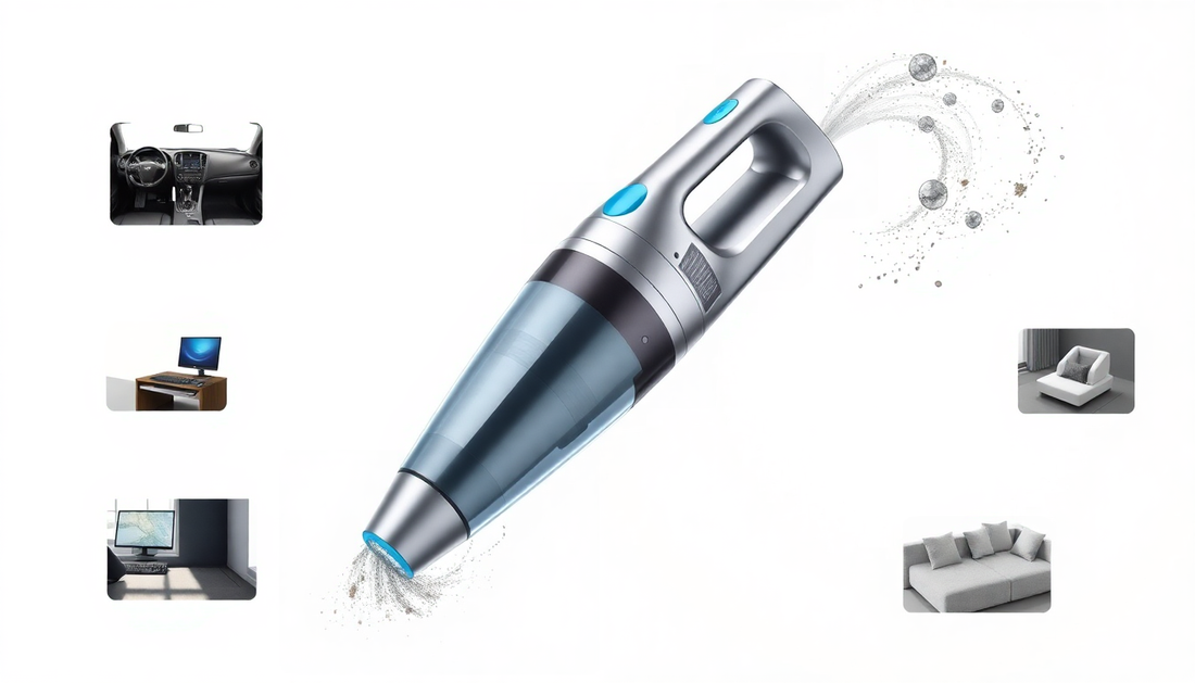 Unleash the Power of the DealSniper: Portable Car Vacuum Cleaner for a Spotless Ride
