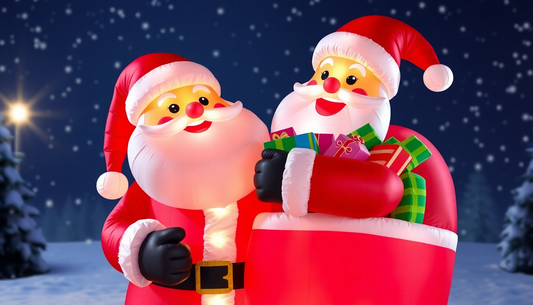 Unwrap the Magic: 6 ft Lighted Christmas Inflatable Decoration That'll Delight Your Yard