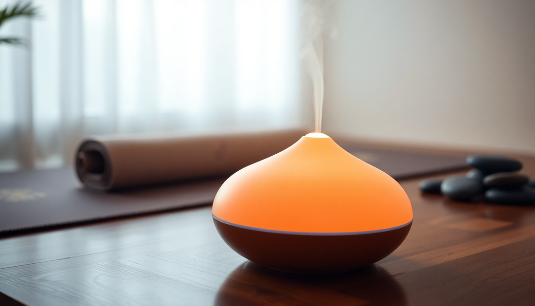 Elevate Your Senses: Discover the Alluring Aroma Diffuser with Flame Light Mist Humidifier