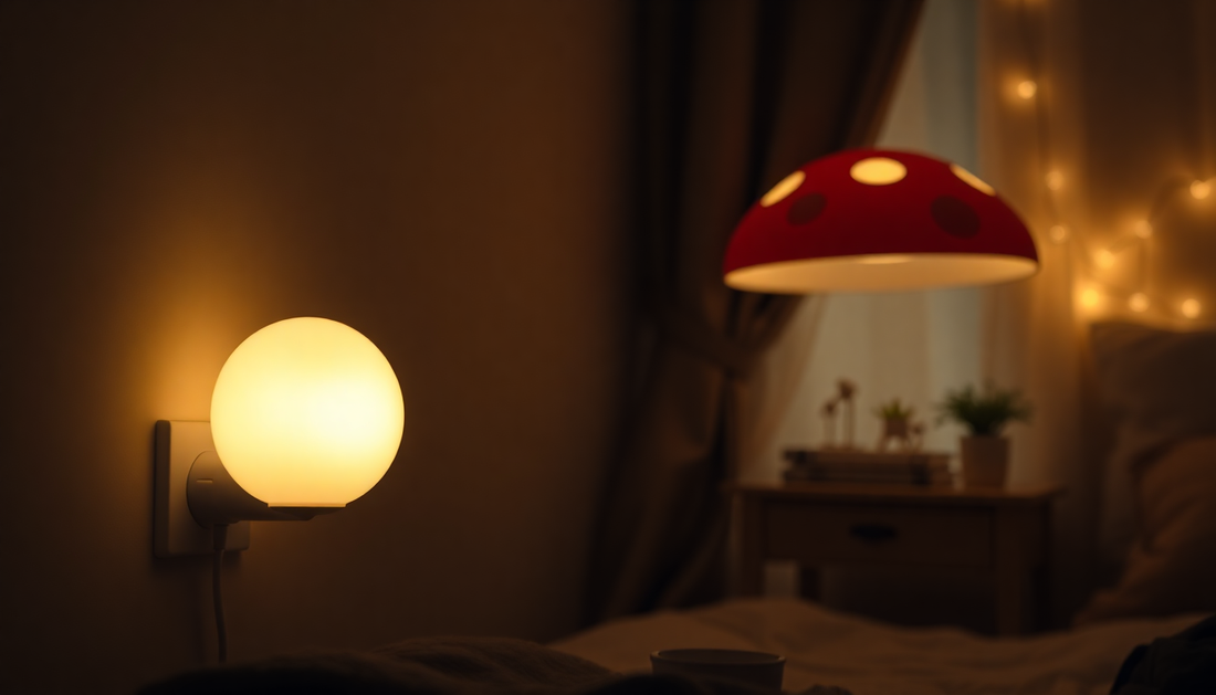 Illuminate Your Home with the Magical Mushroom Wall Socket Lamp: Unbeatable Deals at DealSniper.net