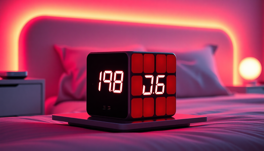 Unleash the Power of Home Decor: Discover Unbeatable Deals on USB Charging Voice Control Alarm Clocks, Creative Time Rubik's Cubes, and More!