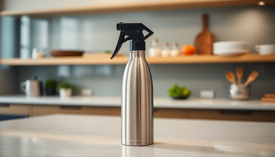 Unleash Your Inner Chef: Discover the Versatile Wonders of the Stainless Steel Spray Bottle