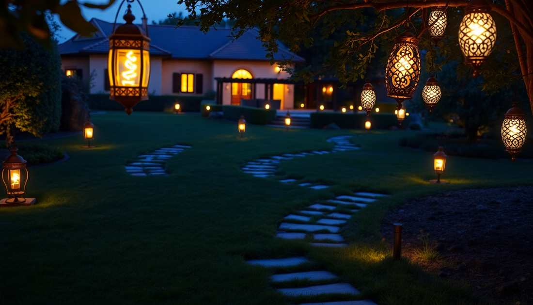 Illuminate Your Outdoor Oasis: Unbeatable Deals on Landscape Decorative Lanterns, Solar Lights, and More at DealSniper.net