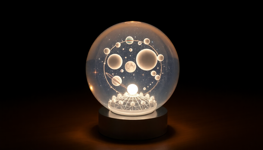 Illuminate Your Nights with the Mesmerizing Crystal Ball 3D Night Light: Discover Unbeatable Deals at DealSniper.net