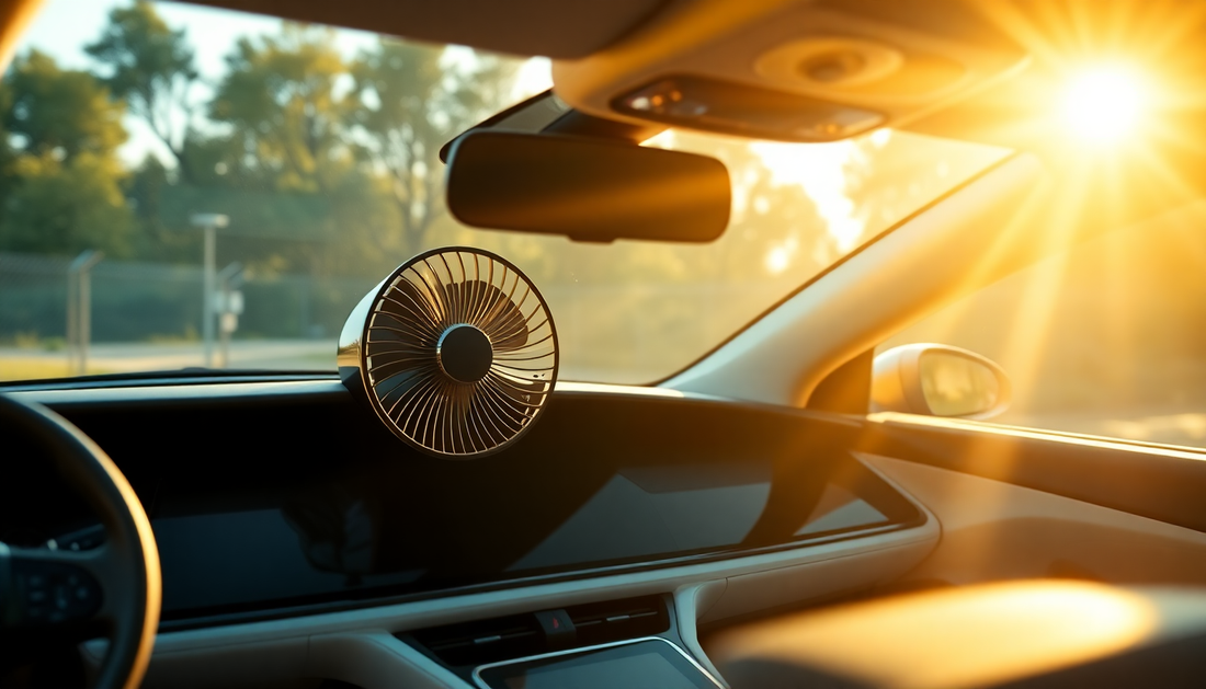 Chill Out in Style: The Car Fan Solar Window Vent That's Changing the Game