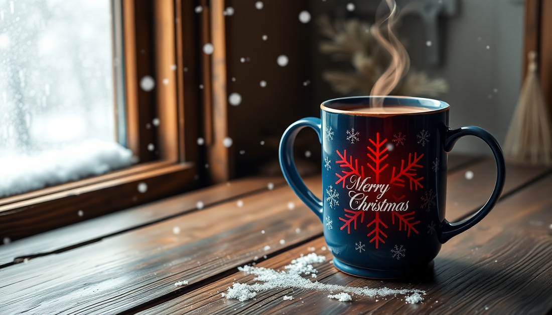 Unleash the Magic of Christmas with the Mesmerizing Color-Changing Mug from DealSniper.net