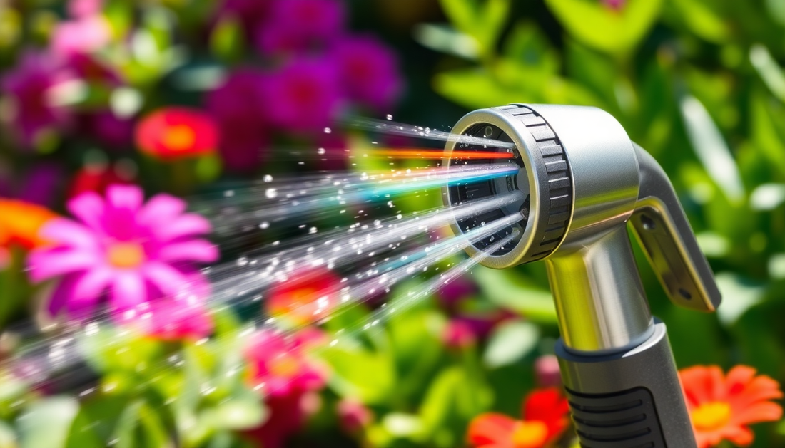 Unleash Your Garden's Potential with the Incredible 8-Pattern Garden Water Gun Hose Nozzle