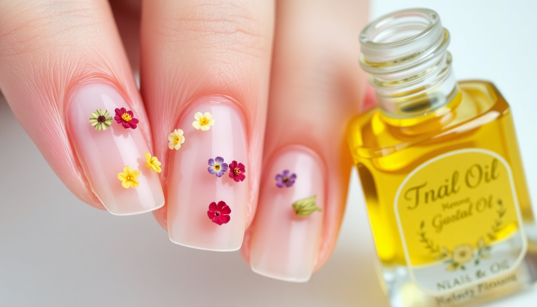 Nail Beauty Secrets: Unlock the Power of Dried Flowers and Nourishing Oils