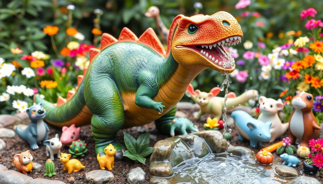 Unleash Your Inner Jurassic Charm: Discover the Allure of Dinosaur Statues for Your Garden Oasis