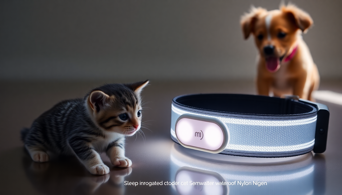 Unleash Your Pet's Safety with the Reflective Collar Waterproof Holder Case for AirTags
