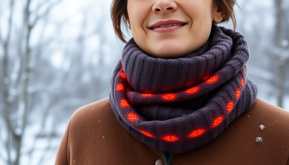 Stay Cozy All Winter with the Electric Heating Scarf: Your Ultimate Accessory