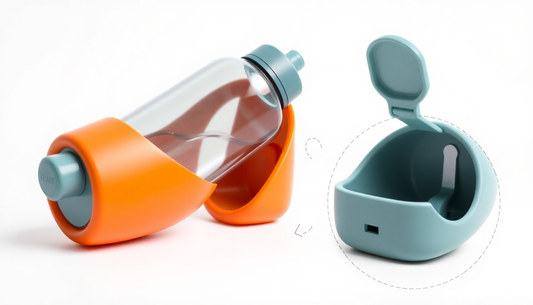 Unleash the Purr-fect Portable Companion: Discover the Ultimate 3-in-1 Dog Water Bottle, Food Feeder, and Poop Dispenser