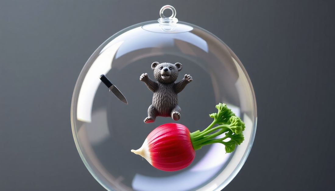 Defy Gravity with the 3D Printing Gravity Cube Jumping Small Radish Knife Mini Model: Your Ultimate Daily Discount at DealSniper.net