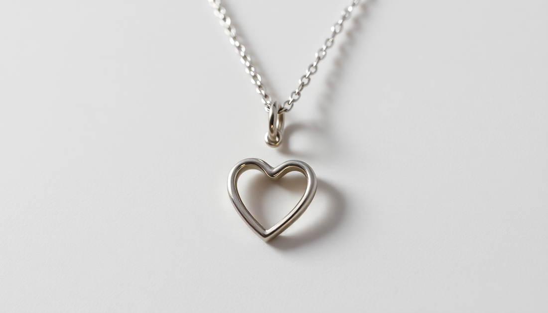 Unleash Your Inner Fashionista: Discover the Stunning Stainless Steel Twist Hollow Heart Pendant Necklace
